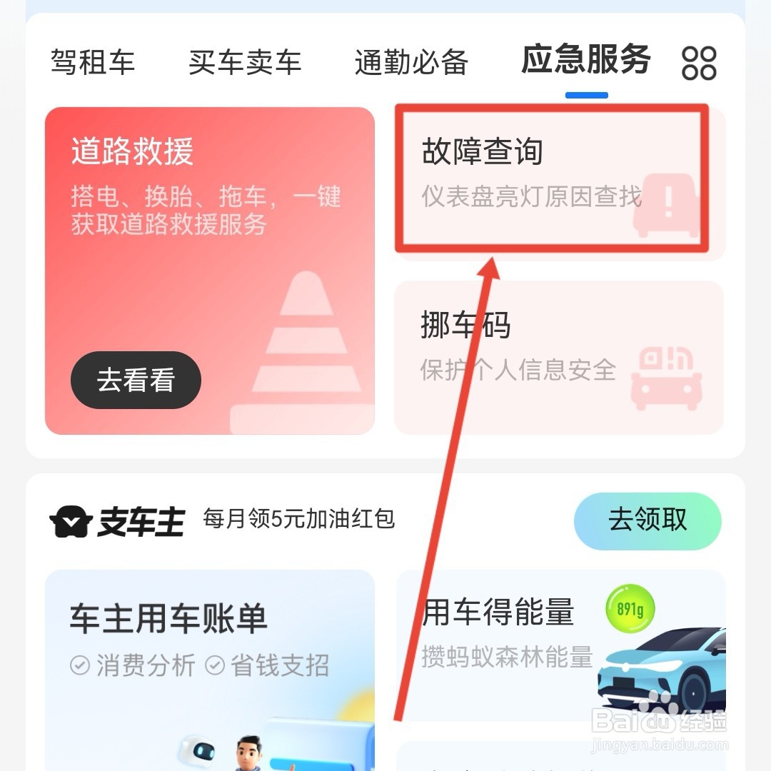 仪表盘指示灯故障图解