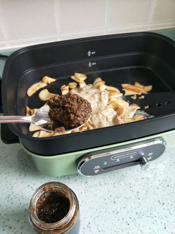 低脂黑椒土豆泥杏鲍菇