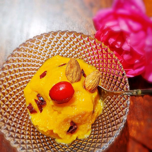 低卡芒果蔓越莓冰沙