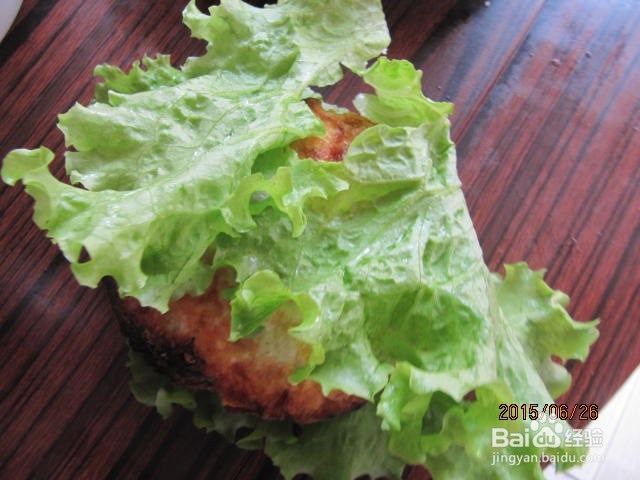 好吃的中式汉堡