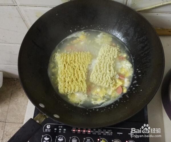 #美食#如何做一人份的鸡蛋面呢?