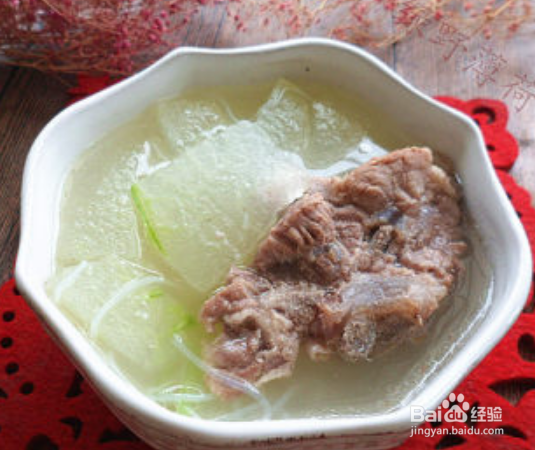 冬瓜猪骨汤制作方法