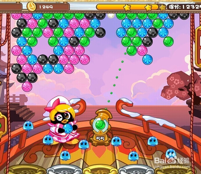 无敌泡泡王游戏攻略3关