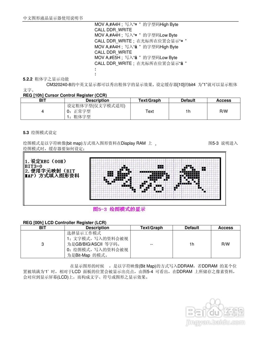 CM320240-8中文图形液晶显示器使用说明书:[2]