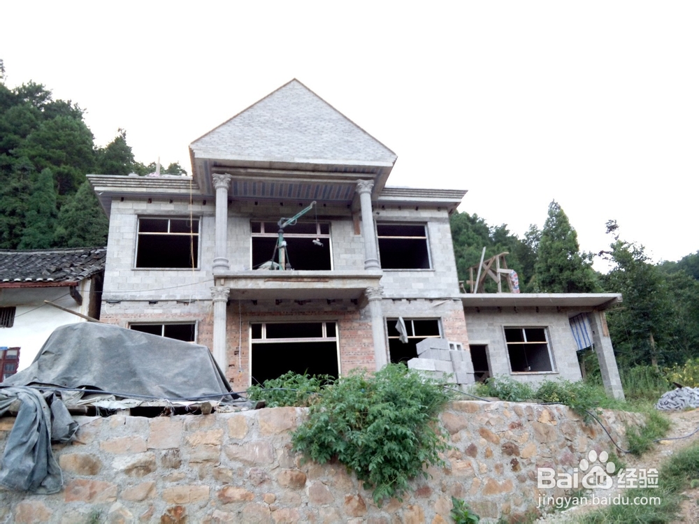 如何自建农村小别墅