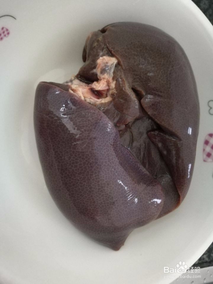 酸汁猪肝的做法
