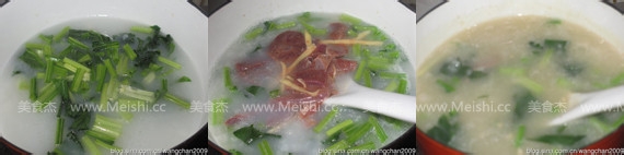 孕妇最佳美食-菠菜猪肝粥做法