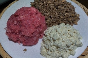 白参豆腐猪肉丸子