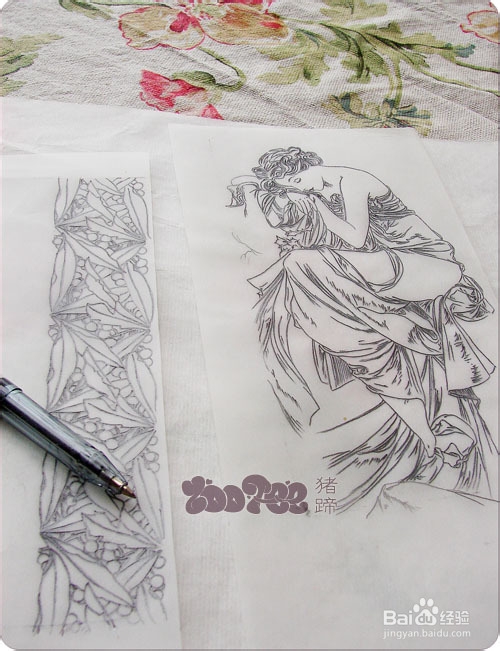 如何在木板上绘画,手绘木卡片的制作过程