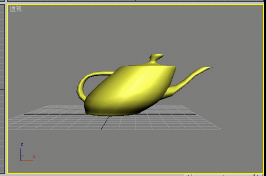3dsmax“参数化变形器”之“倾斜”动画制作之一