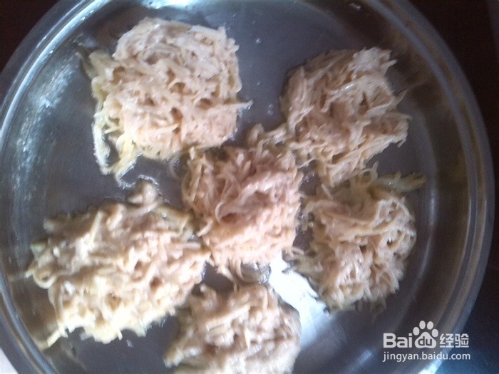 土豆丝的另一种吃法