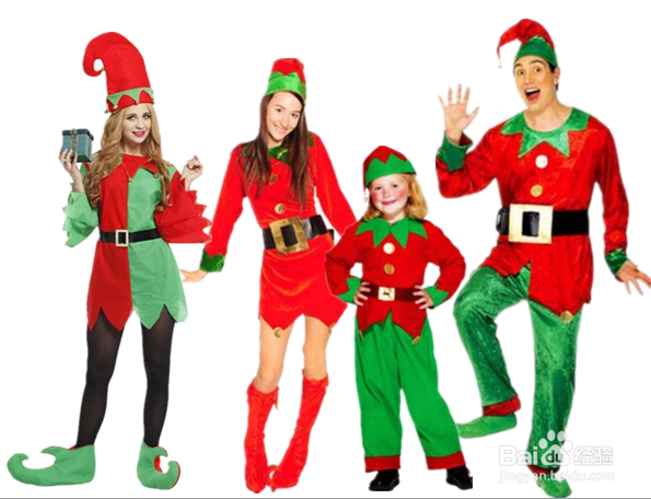 圣诞节儿童装扮图片