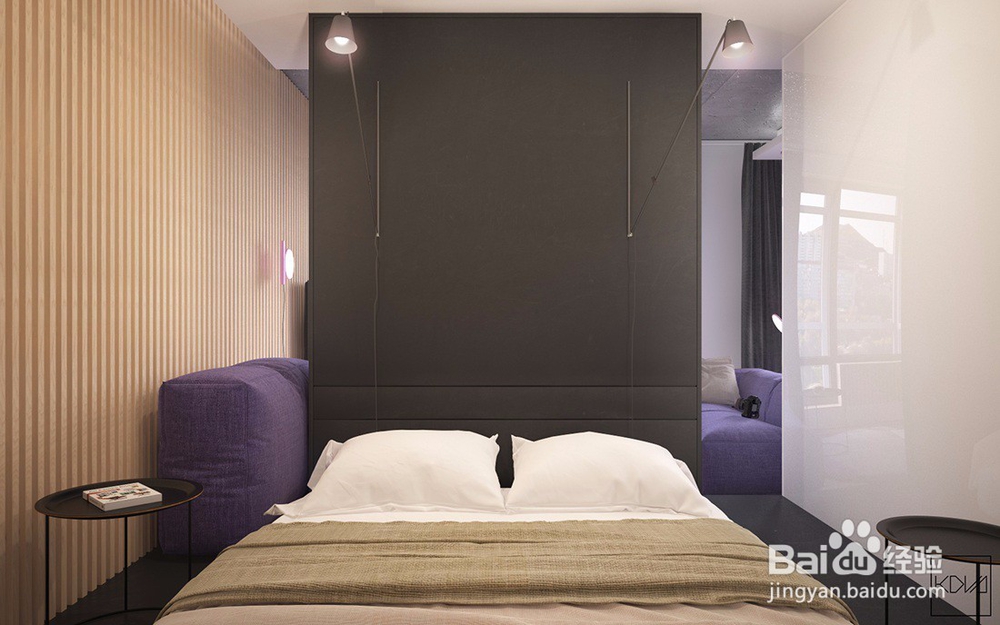 大胆的装饰主题,小公寓的软装设计