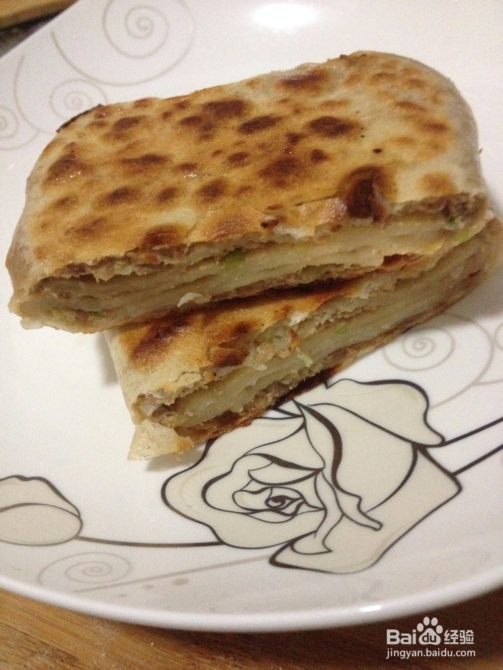 美味的千层肉饼的做法