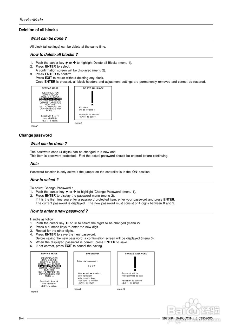 Barco巴可 Cine 8投影机说明书:[8]