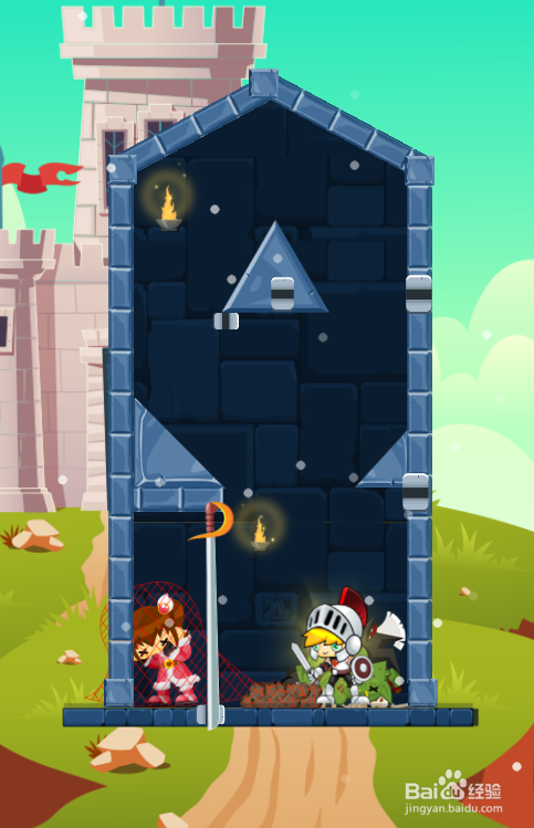 Knights Rescue的Level 24怎样通过?