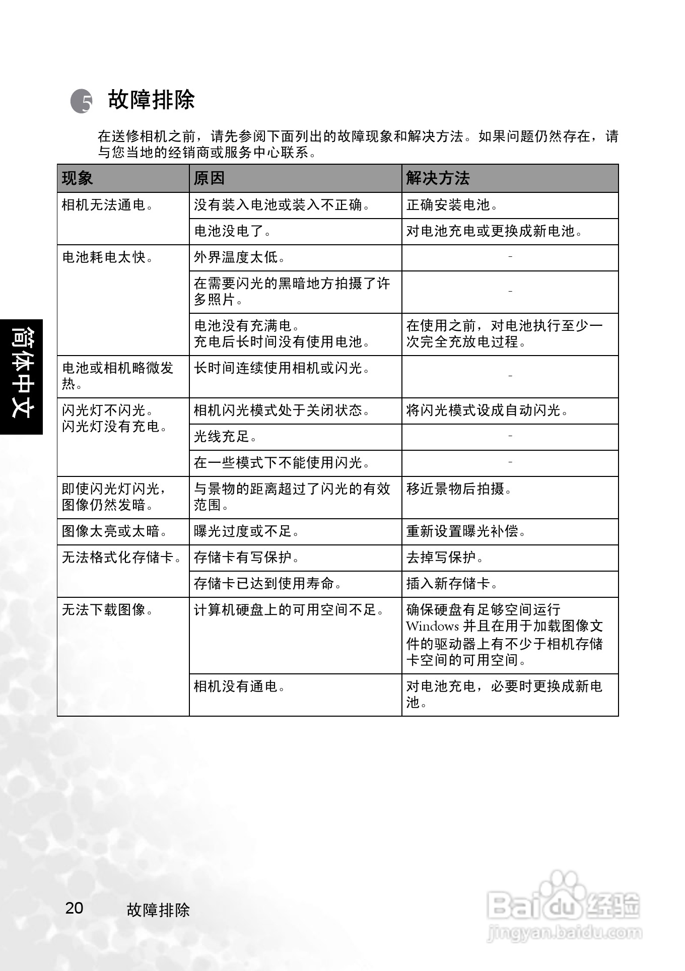 明基 DCC530数码相机说明书:[3]