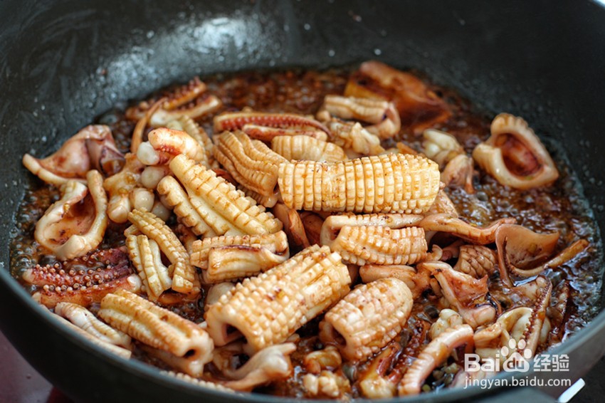 爆炒鱿鱼丝的做法