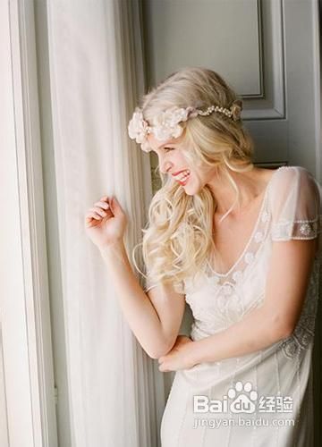 完美无死角新娘的时尚发型