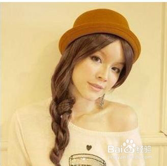 秋冬季浪漫风样式最新英伦风女孩的编发diy