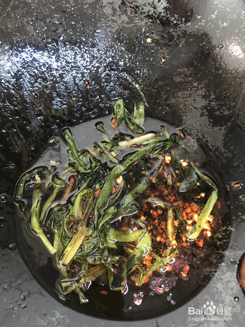 香浓的葱油拌面