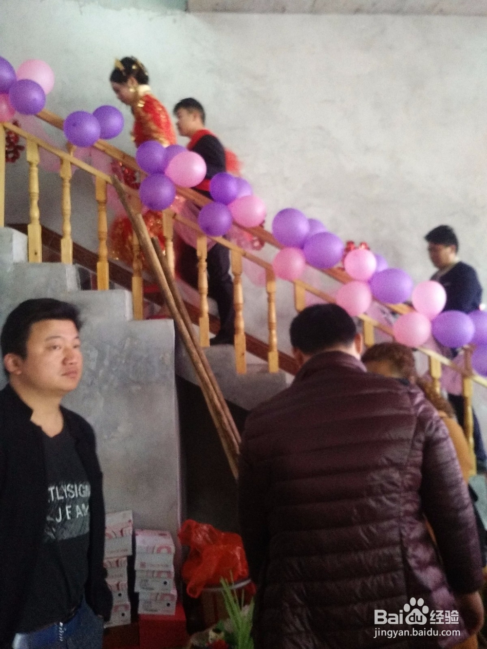 结婚时景观贴网流程