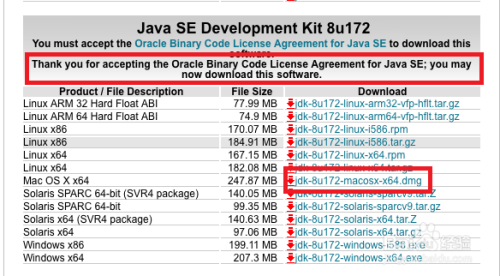 mac系统下安装Java开发环境（一）——JDK安装