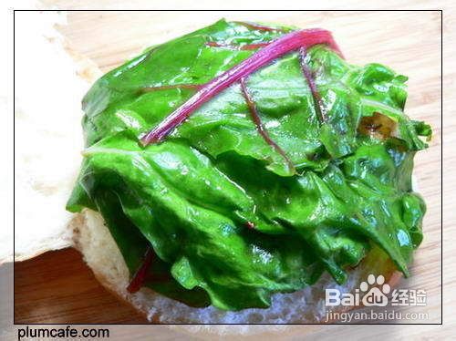 鲜虾茄子汉堡包的做法