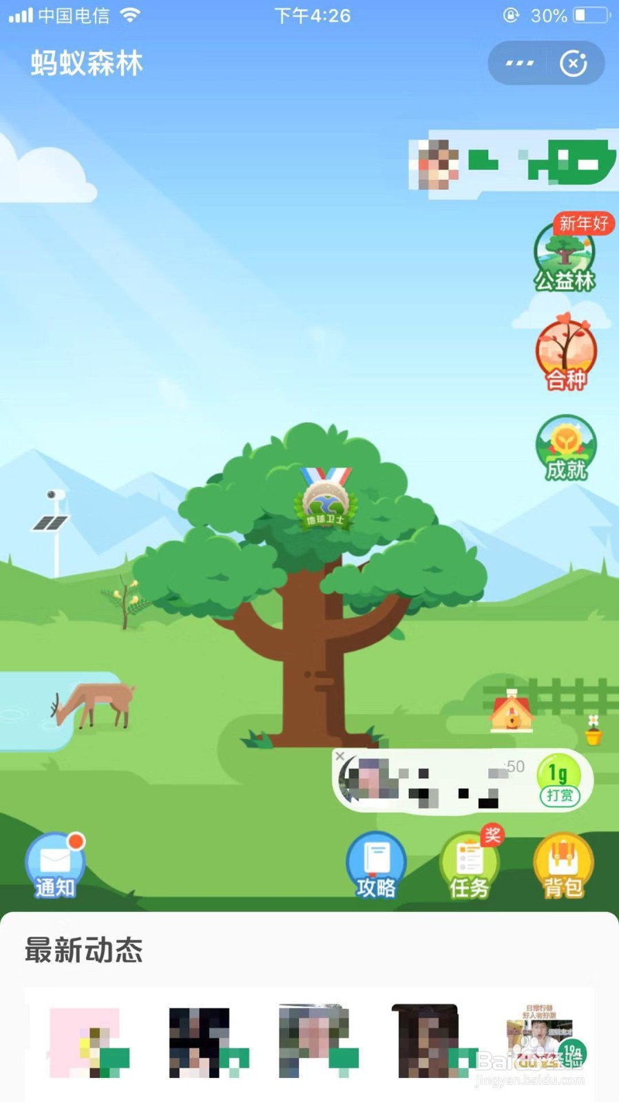 怎样在支付宝中收取蚂蚁森林能量