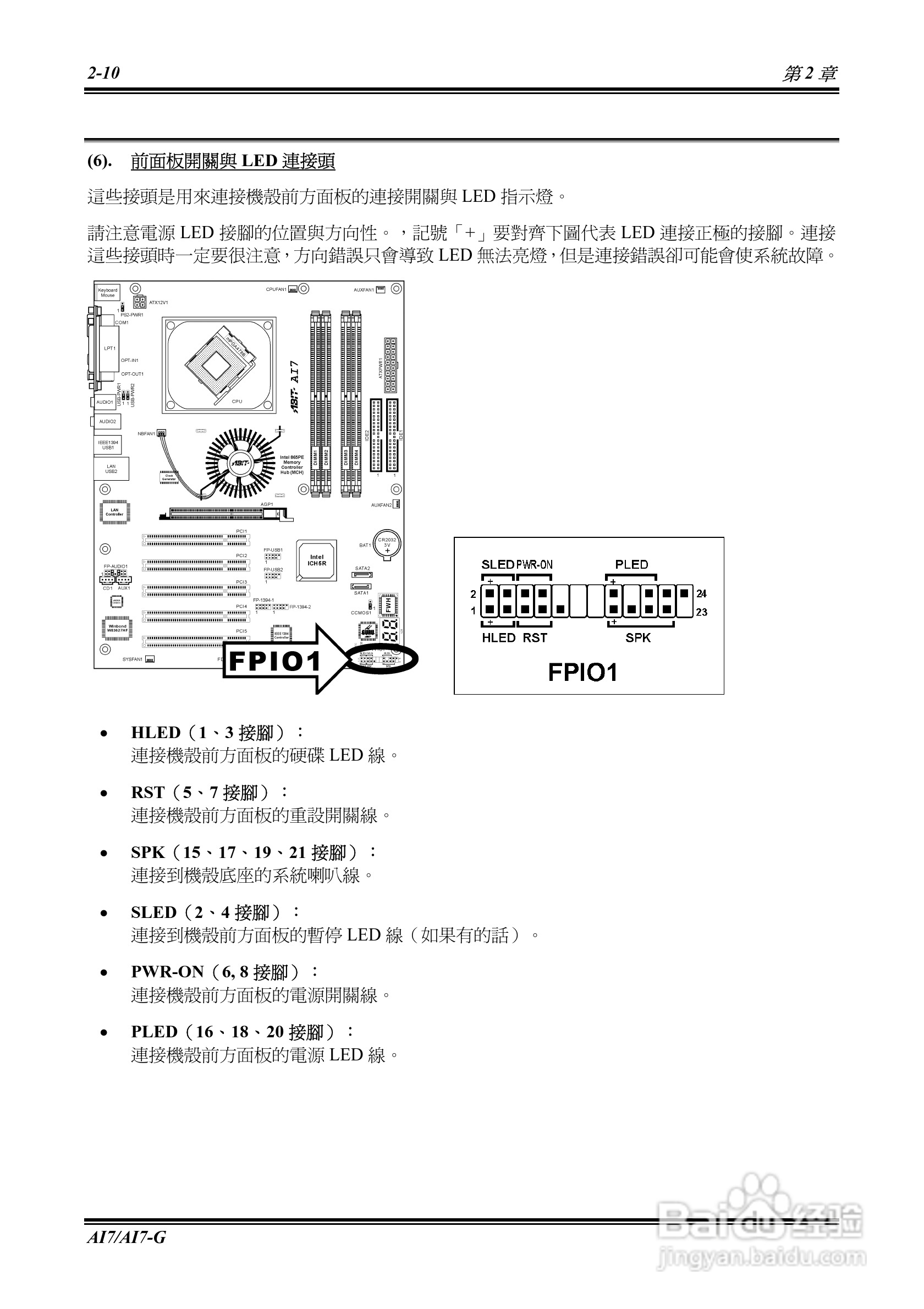 升技AI7-G型主板说明书:[2]
