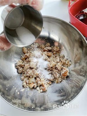 甜甜的栗子猪肉卷