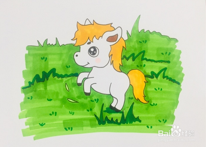 草原的简笔画怎么画