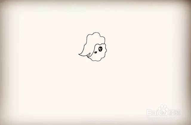 动物系列-羊驼简笔画怎么画？