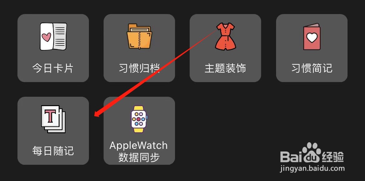 小习惯如何进入每日随记