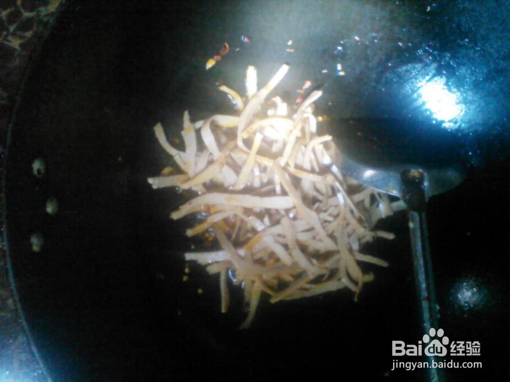 香辣爆炒鱿鱼丝