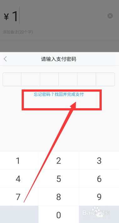 支付宝的支付密码忘了怎么办