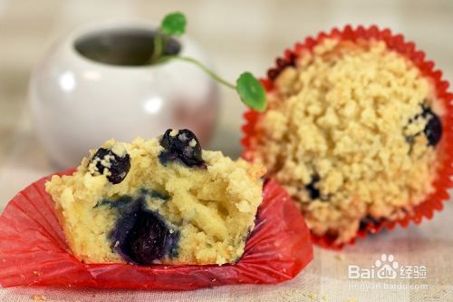 金宝顶蓝莓马芬的做法—烘焙食谱