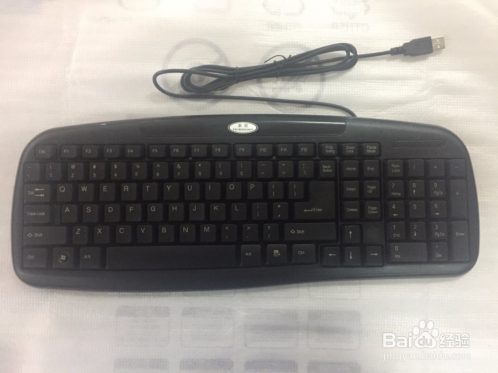 新盟K1时尚防水键盘开箱晒物
