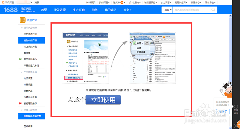 阿里巴巴批量发布供应产品提高曝光度质量5颗星