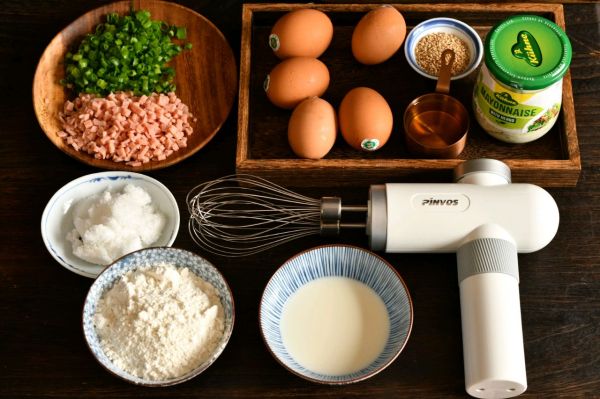 火腿肉松蛋糕卷