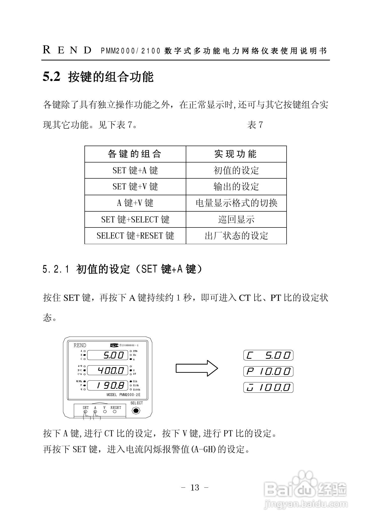 PMM2000/2100 数字式多功能电力网络仪表使用说明书:[2]