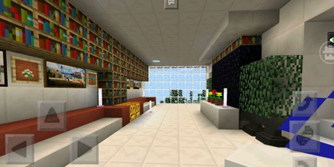 我的世界如何做悬崖大别墅