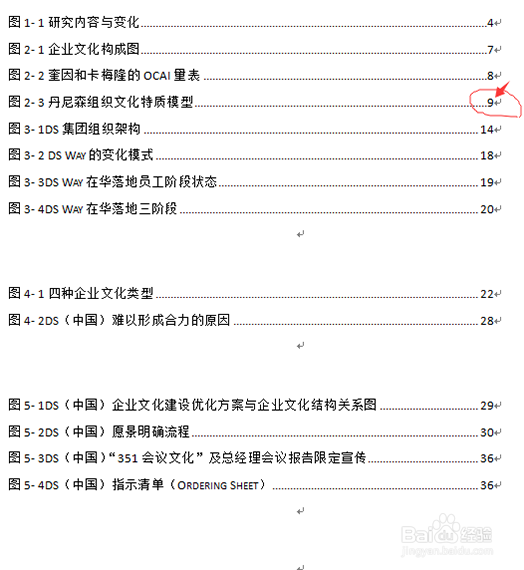 word中图表目录按章节生成的方法