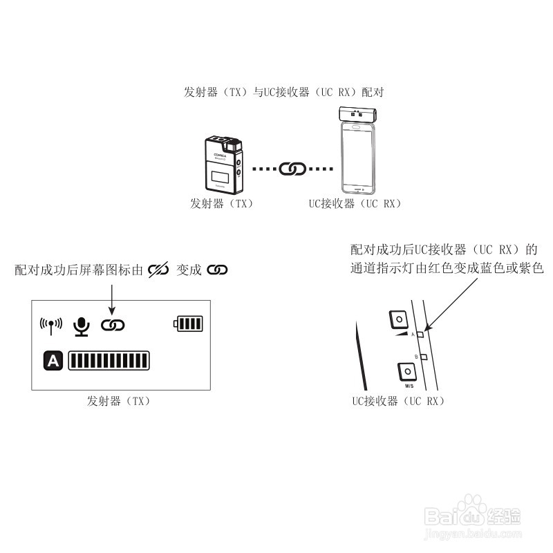 科唛 2.4G数字无线一拖二麦克风安装以及说明
