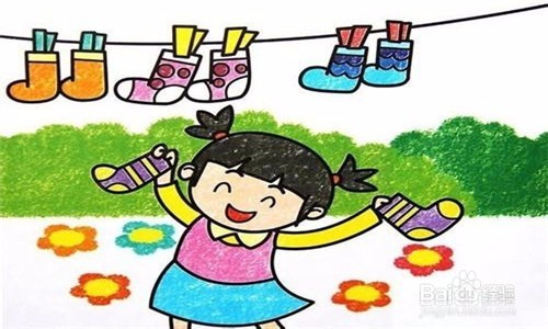 怎么教孩子洗袜子