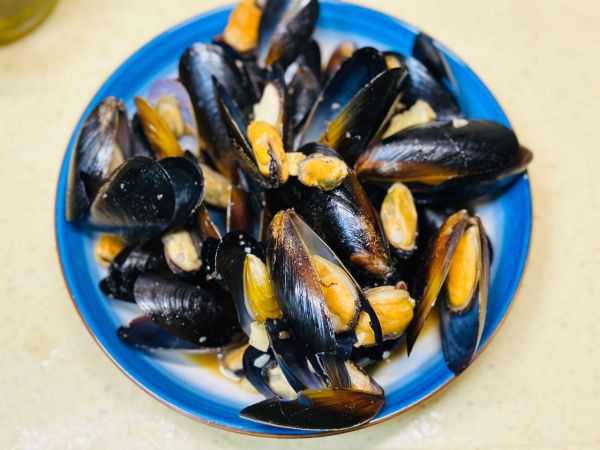 蒜蓉酱香炒贻贝