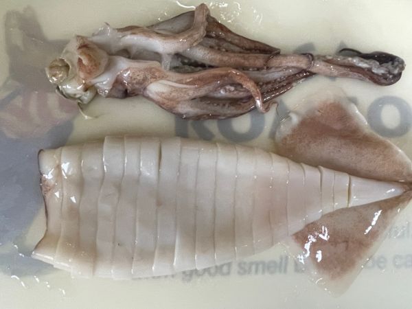 蒜蓉粉丝蒸鱿鱼