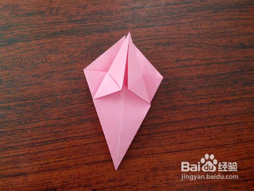 百合花折纸教程