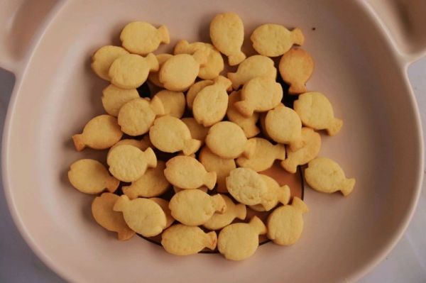 可爱小鱼奶酪饼干