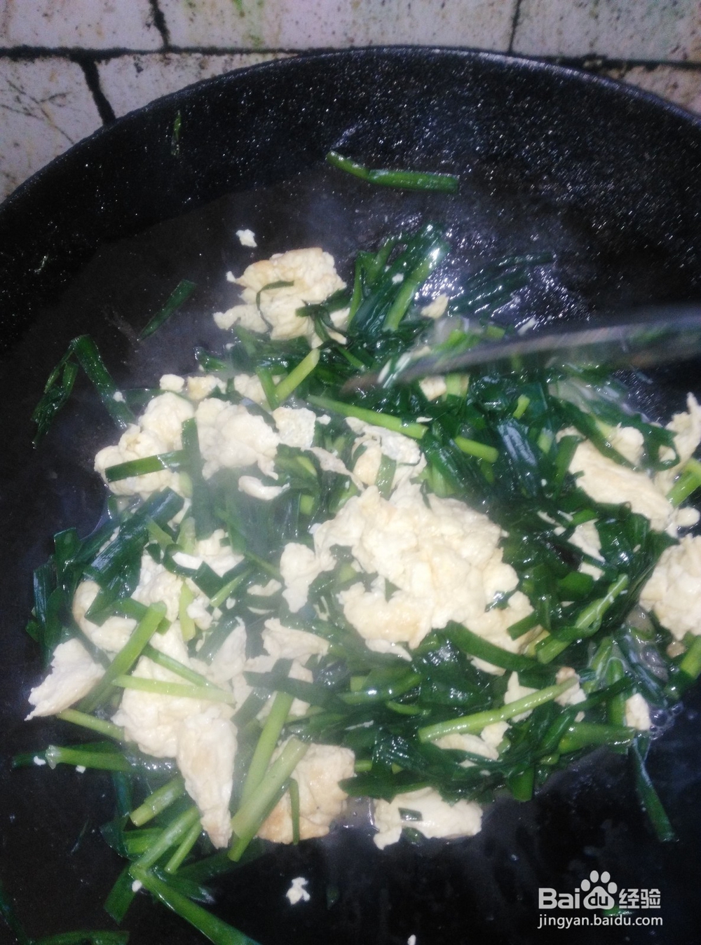 有壮阳作用的韭菜炒鸡蛋怎么做